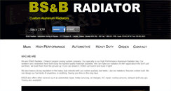 Desktop Screenshot of bsandbradiator.com